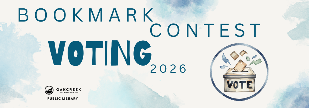BOOKMARK CONTEST  VOTING 2026 (VOTE) logo